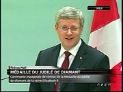 Diamond Jubilee Medal ceremony - Stephen Harper