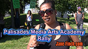 Palisades Media Arts Academy Rally