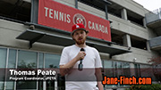 Interview with Thomas Peate, Jane/Finch Community Tennis Association